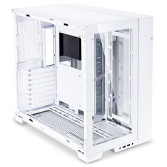 Carcasa lian li o11 dynamic evo, tempered glass alb, pci-slots 8,  Carcase | electropc.ro