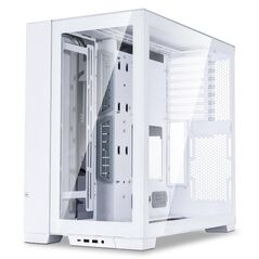 Carcasa lian li o11 dynamic evo, tempered glass alb, pci-slots 8,  Carcase | electropc.ro