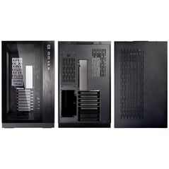 Carcasa lian li o11dx dynamic mid-tower tempered glass negru, pci-slots 8,  Carcase | electropc.ro