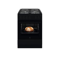 60x60 cm; 4 arzatoare gaz; gratare fonta; siguranta plita+cuptor; autocuratare catalitica; timer mecanic; aprindere electrica plita si cuptor; grill electric; rotisor; iluminare cuptor; usa cu 2 straturi de geam detasabile; 2 tavi emailate+1 gratar; capac,  Aragazuri pe gaz | electropc.ro