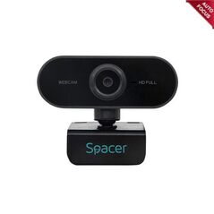 Camera web spacer fhd, auto-focus, negru,  Camere Web | electropc.ro