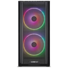 Carcasa lian li lancool 216 rgb, e-atx mid-tower negru, preinstalled fans 1x 140 mm, 2x 160 mm,  Carcase | electropc.ro