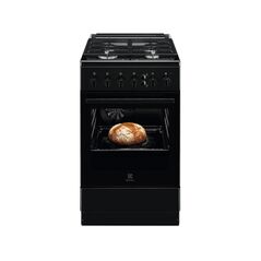 50x60 cm; 4 arzatoare gaz; siguranta plita+cuptor; autocuratare catalitica; timer mecanic; aprindere integrata plita; grill electric; iluminare cuptor; usa cu 2 straturi de geam detasabile; capac sticla; 2 tavi emailate+1 gratar; volum net cavitate 57 lit,  Aragazuri pe gaz | electropc.ro