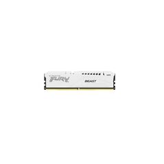 Memorie ram kingston, dimm, ddr5, 32gb, 5600mhz, cl36, 1.35v, fury beast white, rgb,  Memorii RAM Desktop | electropc.ro