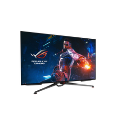 Monitor 41.5" asus pg42uq, oled gaming, 16:9, 4k 3840x2160, non-glare, 450 cd/ mp, 135.000:1, 178/ 178, 0.1 ms, flicker free, hdr10, 138 hz, low blue light, g-sync compatible, dp, 4* usb, 4x usb 3.2 gen 2 type-a, spdif out, boxe 10wx2/ woofer: 15w, kensin,  Monitoare LED | electropc.ro