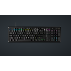 Tastatura mecanica corsair k70 rgb core mechanical gaming keyboard, backlit rgb led, corsair linear red, black, (ch-910971e-na),  Tastaturi | electropc.ro