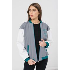 W jacheta bomber gri petrol xl,  Jachete | electropc.ro