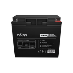 Acumulator njoy gp1812cf 12v 181x77x167mm, cycle use 14.4v- 15.0v max. current 5.4a, float use 13.5v- 13.8v, terminal t3 (m5), power 70.2w/ cell,  Accesorii UPS-uri | electropc.ro
