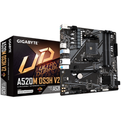 Placa de baza gigabyte a520m ds3h v2 am4, 4x ddr4, 1x dp 1x hdmi, 1 pcie x16 1x pcie x1, 1x m.2, 4x sata 6gb/s,  Placi de baza | electropc.ro