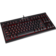 Tastatura mecanica corsair k63 compact cherry mx red, key rollover full key (nkro) with 100% anti-ghosting, wired connectivity usb 2.0 type-a,  Tastaturi | electropc.ro