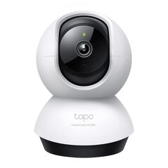 Tp-link tapo c220 camera supraveghere wi-fi pentru interior cu funcție pan/tilt și detectare ai, rezoluție: 2k 4mp qhd （2560 * 1440 px）, lentile: distanță focală: 4.0mm, f/no: 2.0, pan/tilt range:360° pe orizontală, 114° pe verticală, frame rate: 2560×144,  Camere supraveghere IP | electropc.ro