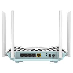 D-link ax3200 smart router dual-band r32, interfata: 4 x 10/100/1000, 1 x wan gb, standarde wireless: ieee 802.11ax/ac/n/g/b/k/v/a/h, ieee 802.3u/ab, 4 x antene externe, viteza wireless: 2.4 ghz up to 800 mbps, 5 ghz up to 2402 mbps, dimensiuni: 228.30 x ,  Routere Wireless | electropc.ro