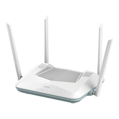 D-link ax3200 smart router dual-band r32, interfata: 4 x 10/100/1000, 1 x wan gb, standarde wireless: ieee 802.11ax/ac/n/g/b/k/v/a/h, ieee 802.3u/ab, 4 x antene externe, viteza wireless: 2.4 ghz up to 800 mbps, 5 ghz up to 2402 mbps, dimensiuni: 228.30 x ,  Routere Wireless | electropc.ro