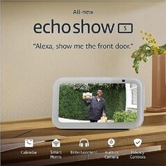 Amazon echo show 5 (3rd gen, 2023 release) - glacier white,  Sisteme audio | electropc.ro