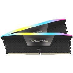 Memorie ram corsair vengeance 64gb (2x32) ddr5, 5600 mhz, cl 40, 1.25v xmp 3.0 black,  Memorii RAM Desktop | electropc.ro
