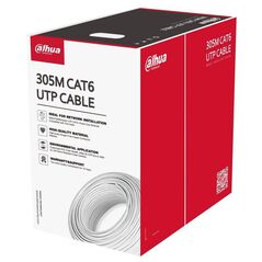 Cablu utp cat6,conductor de cupru de înaltă puritate, fără oxigen, alimentare prin ethernet,manta exterioara pvc personalizata; certificare ce cpr clasa de ignifugare eca, 305m,  Accesorii | electropc.ro