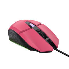 Mouse trust gxt110w felox cu fir,  6400 dpi, roz,  Mouse | electropc.ro
