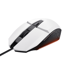 Mouse trust gxt110w felox cu fir, rezolutie maxima 6400 dpi, alb,  Mouse | electropc.ro