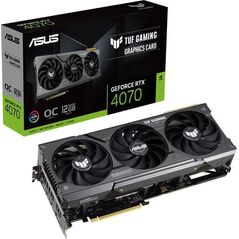 Placa video asus tuf rtx 4070 oc 12g gaming gddr6x 192 bit, pcie 4.0, 1x hdmi 3x dp,  Placi video | electropc.ro