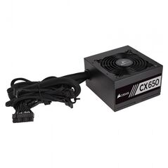 Sursa corsair cx650 | putere 650 w | 80+ bronze | ventilatie 1 x 120mm | dimensiune 125 x 150 x 86 mm,  Surse PC | electropc.ro