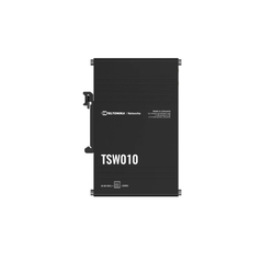 Teltonika industrial 5port switch tsw010, interfata: 5 x eth port, 10/100 mbps, supports auto mdi/mdix crossover, standarde retea: 802.3i, 802.3u, 802.3x, 802.3az, latime de banda: 1 gbps, carcasa aluminiu, dimensiuni: 113.1 x 27.4 x 80.5 mm, greutate: 14,  Switch-uri | electropc.ro
