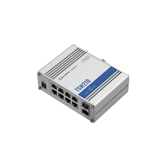 Teltonika industrial 8port unmanaged switch tsw210, interfata: 8 x eth ports, 10/100/1000 mbps, supports auto mdi/mdix crossover, 2 x sfp ports, standarde retea: 802.3i, 802.3u, 802.3ab, 802.3x, 802.3az, 802.3ad, latime banda: 20 gbps, carcasa aluminiu, d,  Switch-uri | electropc.ro