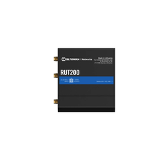 Teltonika industrial cellular router rut200 4g (lte) – cat 4 up to 150 mbps, 3g – up to 42 mbps, 2g – up to 236.8 kbps, standarde wireless: ieee 802.11b/g/n, access point (ap), station (sta), wi-fi users: 50, fast roaming (802.11r), relayd, interfata: 1 x,  Routere Wireless | electropc.ro