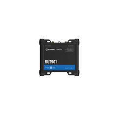 Teltonika industrial router rut901, dual sim, 4g (lte) – cat 4 up to 150 mbps, 3g – up to 42 mbps, 2g – up to 236.8 kbps, standarde wireless: ieee 802.11b/g/n, access point (ap), station (sta), interfata: 1 x wan port  10/100, 3 x lan ports, 10/100, cpu: ,  Routere Wireless | electropc.ro