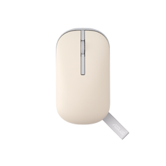 Md100 mouse pur bt 5.0 + rf 2.4ghz 90xb07a0-bmu010,weight:0.22 oat milk color for ww, with green tea latte cover included, dimensions: 107mm (l) x 60mm (w)x 27,8mm (h), weight: 56g,,  Mouse | electropc.ro