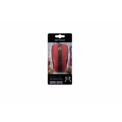 Mouse serioux, rainbow 400, fara fir, usb, senzor optic, distanta de operare; 10m, precizie: 1000/1600dpi ajustabila, 4 butoane, 2x baterie aaa, sisteme de operare: windows / mac os / linux, rosu,  Mouse | electropc.ro