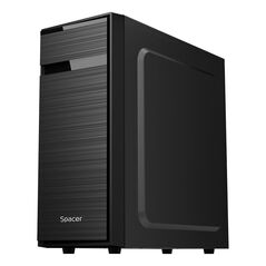 Carcasa spacer – gaming, middle tower, atx, fara sursa, sticla securizata, usb 2.0 x 2, usb 3.0 x 1, hd-audio, psu shroud, black,  Carcase | electropc.ro