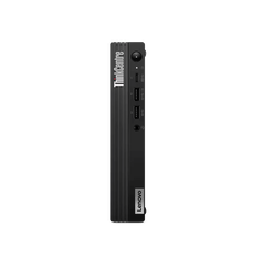 Desktop lenovo thinkcentre m70q gen 3 , intel® core™ i5-12400t, 6c (6p + 0e) / 12t, p-core 1.8 / 4.2ghz, 18mb, ram 1x 16gb so-dimm ddr4-3200, ssd 512gb ssd m.2 2280 pcie® 4.0x4 nvme® opal 2.0, video: integrated intel® uhd graphics 730, optic: none, card r,  Desktop PC | electropc.ro