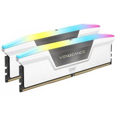Memorie ram corsair vengeance rgb 32gb (2 x 16) ddr5 5600mhz, cl40 alb,  Memorii RAM Desktop | electropc.ro