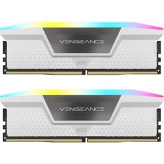 Memorie ram corsair vengeance rgb 32gb (2 x 16) ddr5 5600mhz, cl40 alb,  Memorii RAM Desktop | electropc.ro