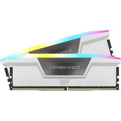 Memorie ram corsair vengeance rgb 32gb (2 x 16) ddr5 5600mhz, cl40 alb,  Memorii RAM Desktop | electropc.ro