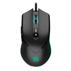 Mouse gaming serioux yden, senzor pmw3325, pana la 10.000 dpi cu software, switch huano, pana la 20 milioane de click-uri, 8 butoane, iluminare rgb, design ergonomic, cablu usb 1.5m, plug and play, compatibil cu windows 2000/xp/9x/vista/7/8/10,  Mouse | electropc.ro