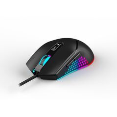 Mouse gaming serioux yden, senzor pmw3325, pana la 10.000 dpi cu software, switch huano, pana la 20 milioane de click-uri, 8 butoane, iluminare rgb, design ergonomic, cablu usb 1.5m, plug and play, compatibil cu windows 2000/xp/9x/vista/7/8/10,  Mouse | electropc.ro
