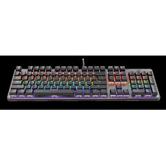 Tastatura trust gxt 865 asta, mechanical gaming, neagra,  Tastaturi | electropc.ro