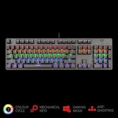 Tastatura trust gxt 865 asta, mechanical gaming, neagra,  Tastaturi | electropc.ro