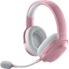 Casti cu microfon razer barracuda x - quartz (2022) wireless,  wireless multi-platform gaming and mobile headset, usb-c, 20 hz – 20 khz, 32ohm, 96db, driver 40mm, roz,  Casti audio | electropc.ro