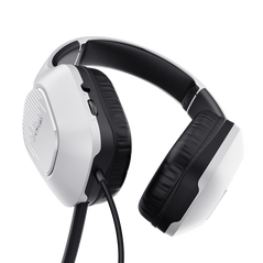 Casti trust gxt415p zirox cu fir, alb,  Casti audio | electropc.ro