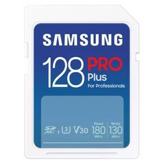Micro secure digital card samsung, pro plus, 128gb, mb-sd256s/eu, clasa u1, v10, pana la 120mb/s,  Carduri memorie | electropc.ro