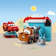 10996 distracție la spălătorie cu fulger mcqueen și bucșă,  Seturi de constructie | electropc.ro
