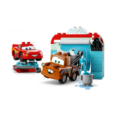 10996 distracție la spălătorie cu fulger mcqueen și bucșă,  Seturi de constructie | electropc.ro