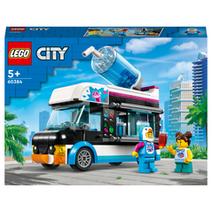 60384 camioneta-pinguin cu granita,  Seturi de constructie | electropc.ro