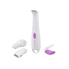 Body & bikini trimmer remington ultimate wpg4035, wet & dry, acumulator, accesoriu pentru ras, perie exfoliere, alb,  Aparate de tuns | electropc.ro
