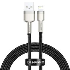 Cablu alimentare si date baseus cafule metal, 1m, negru,  Cabluri periferice | electropc.ro