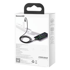 Cablu baseus type-c 66w, 1m, negru,  Cabluri periferice | electropc.ro