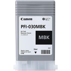 Cartus cerneala canon pfi-030mbk, matte black, capacitate 55ml, pentru canon imageprograf ta-20, imageprograf ta-30.,  Cartuse cerneala | electropc.ro