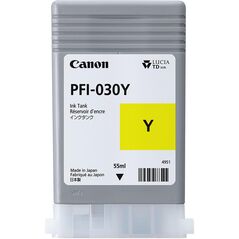 Cartus cerneala canon pfi-030y, yellow, capacitate 55ml, pentru canon imageprograf ta-20, imageprograf ta-30.,  Cartuse cerneala | electropc.ro